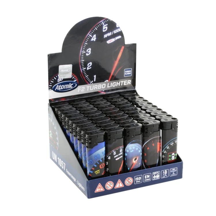 BOX - 50x Zapalniczka żarowa ATOMIC Turbo SPEEDMETER BOX