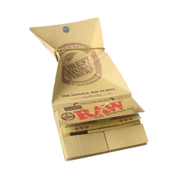 BOX - 15 x Bibułka RAW ARTESANO 1 1/4 + Tips