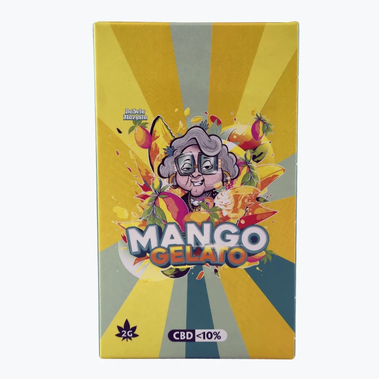 BOX - 5 x Susz CBD Speciały Babci Marysi - MANGO GELATO 2g