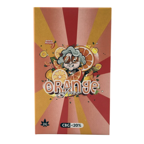 BOX - 5 x Susz CBG Speciały Babci Marysi - ORANGE JUICE 2g