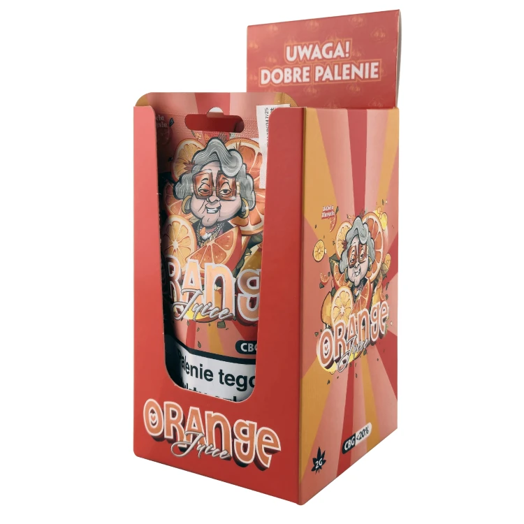 BOX - 5 x Susz CBG Speciały Babci Marysi - ORANGE JUICE 2g