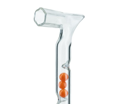 Lufka szklana S1 Neon Orange Spherule Corner 12cm