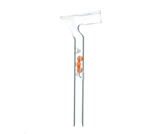 Lufka szklana S1 Neon Orange Spherule Corner 12cm