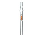 Lufka szklana S2 Neon Orange Spherule Strait 12cm