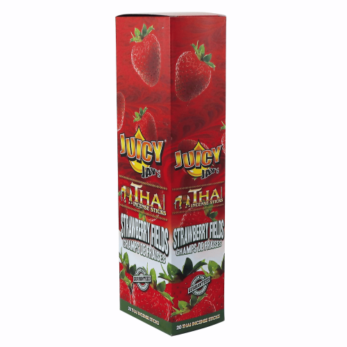 BOX - 12 x Kadzidła Juicy Jay's truskawka 20szt/paczka