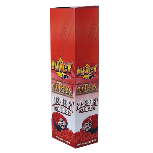 BOX - 12 x Kadzidła Juicy Jay's malina 20szt/paczka