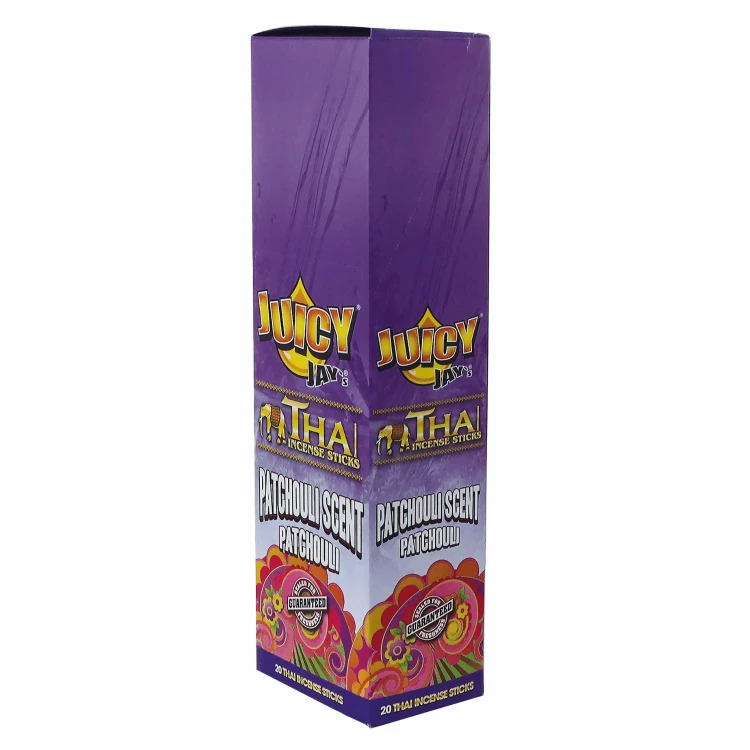 BOX - 12 x Kadzidła Juicy Jay's potchouli 20szt/paczka