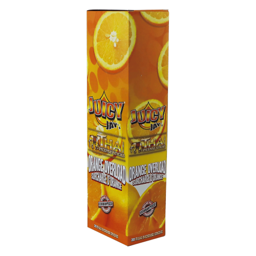 BOX - 12 x Kadzidła Juicy Jay's pomarańcza 20szt/paczka