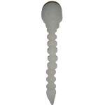 Dabber Szklany "Biała Czaszka" CLOVER SKULL do olejku 12 cm