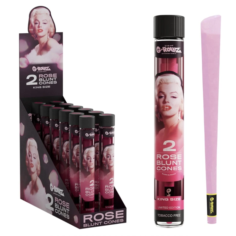 Bibułki skręcone G-Rollz Fabulous Face KS 2 szt