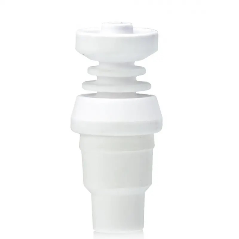 Uniwersalny ceramiczny gwóźdź do dabów marki Grace Glass, pasujący do szlifów 14,5 mm i 18,8 mm, w kolorze białym, o żaroodpornej konstrukcji, akcesoria do olejku 