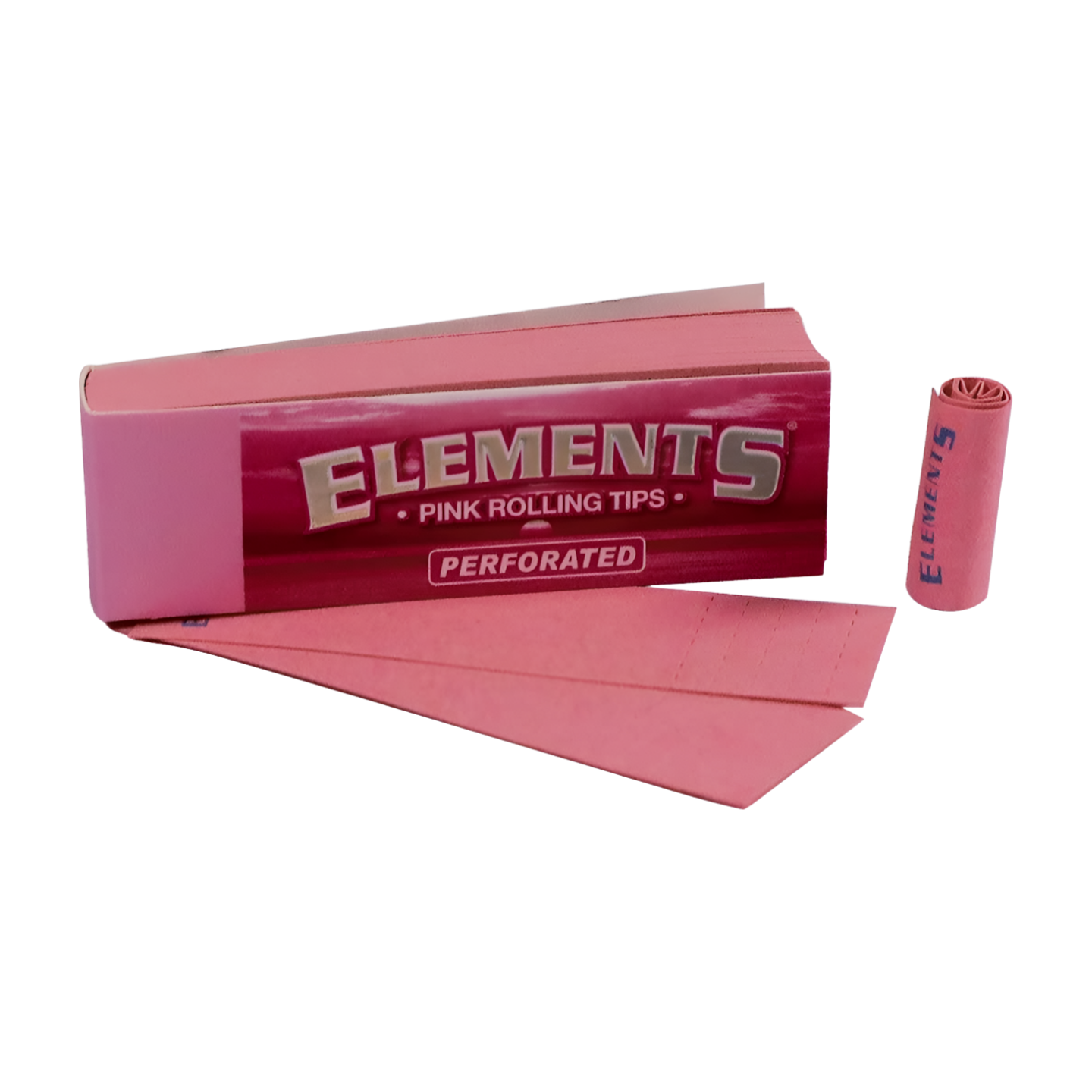 Zdjęcie przedstawia produkt Filterki perforowane Elements PINK 50 szt..