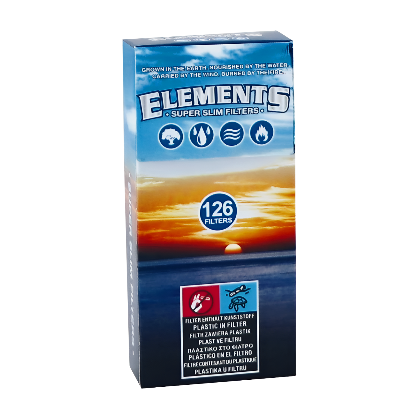 Na zdjęciu widoczne są Filtry Elements Super Slim 5 mm 126 szt..