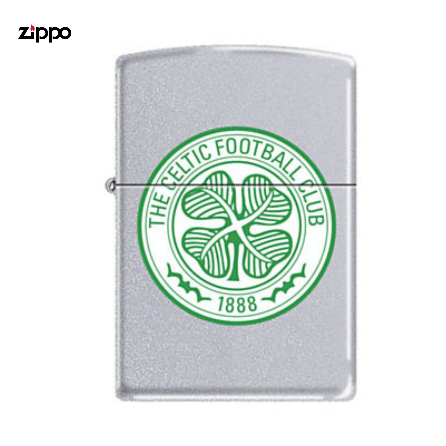 Zdjęcie przedstawia Zapalniczka benzynowa Zippo Celtic FC.