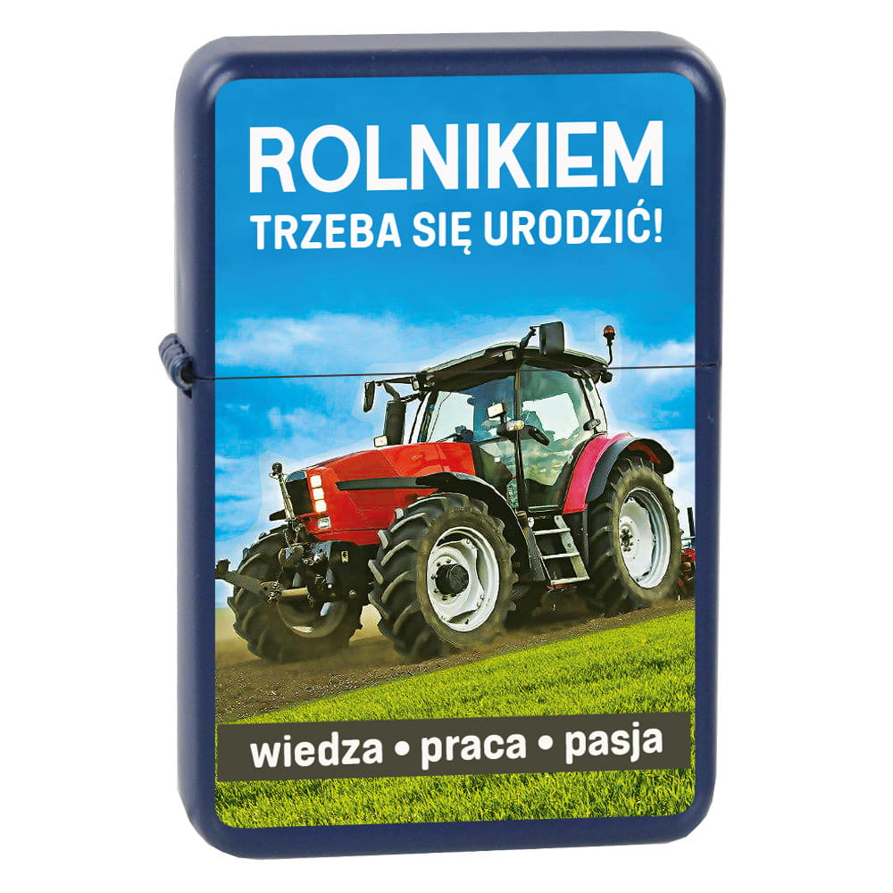 Zdjęcie przedstawia Zapalniczka benzynowa Tasman Rolnik Traktor.