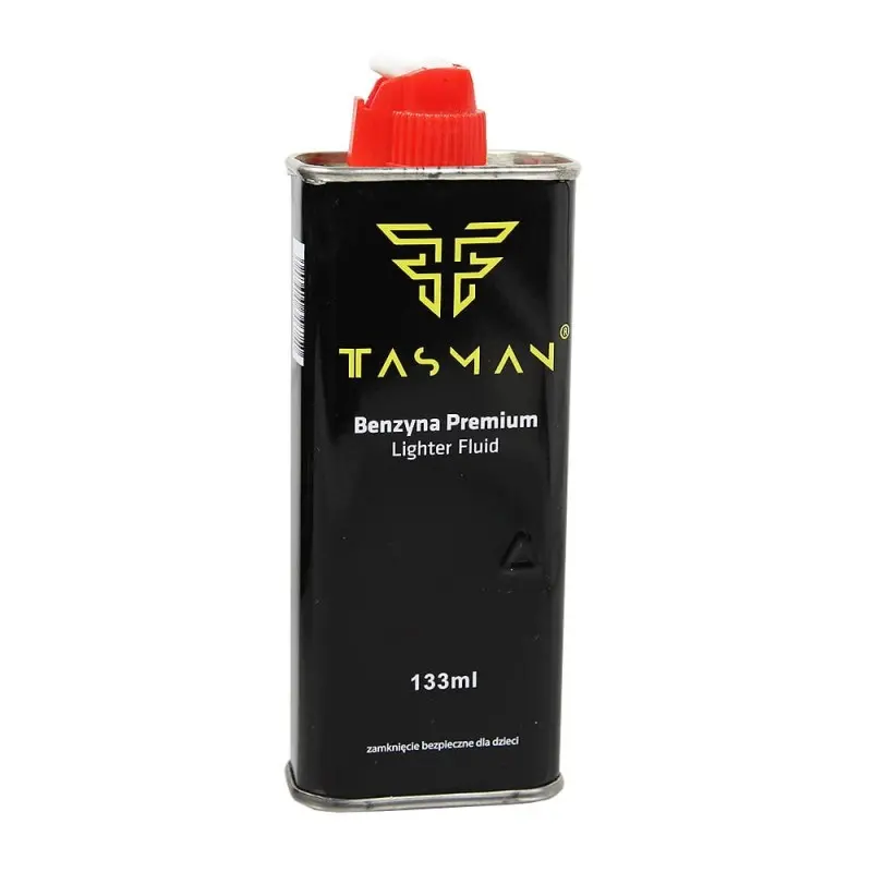 Zdjęcie przedstawia produkt Benzyna do zapalniczek Tasman 133 ml.