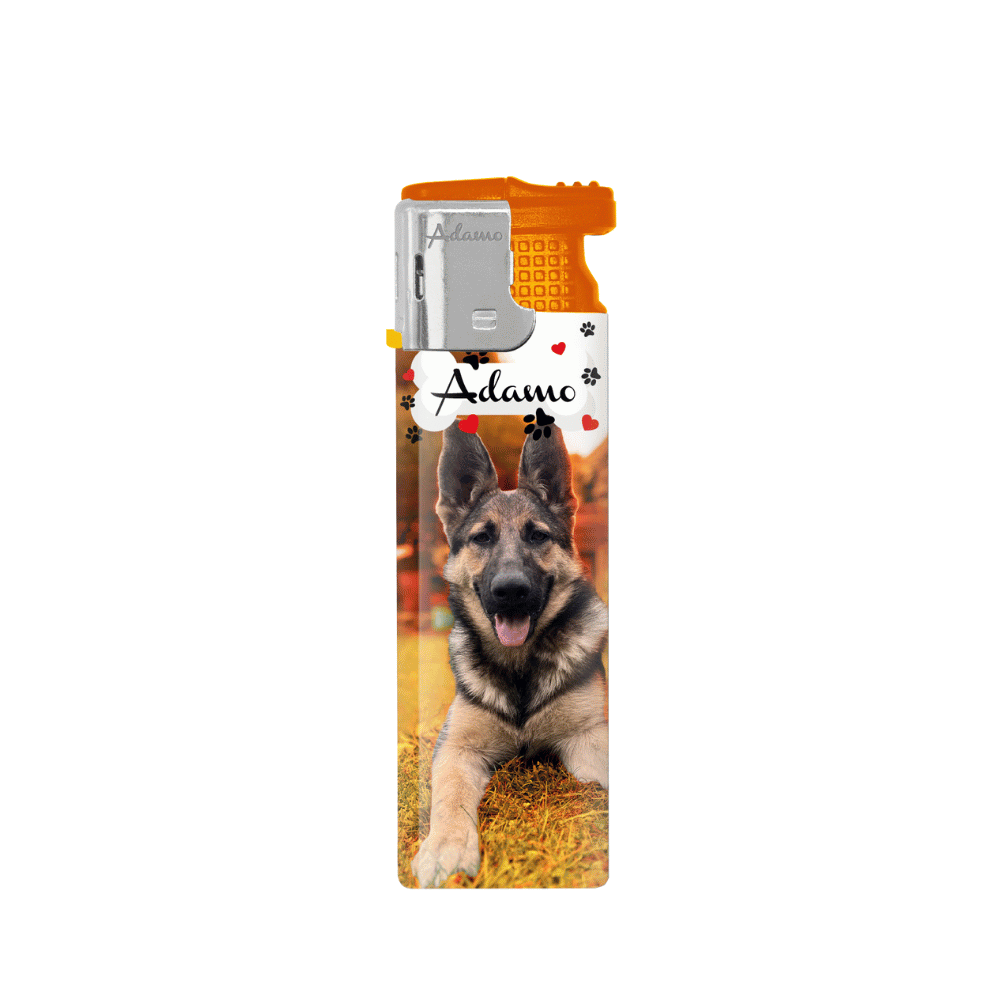 Zdjęcie przedstawia Zapalniczka żarowa Adamo Dogs MIX.