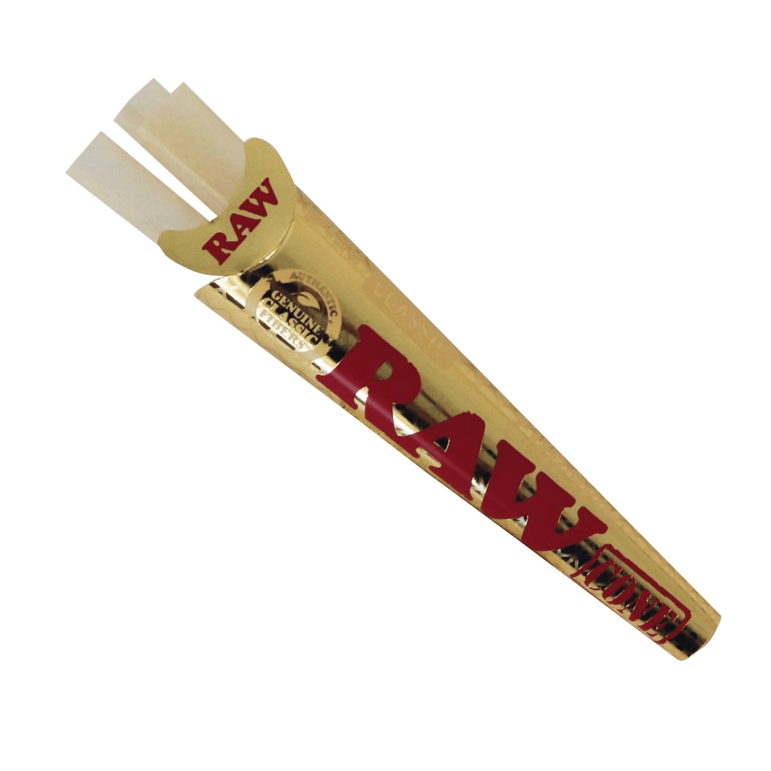 Zdjęcie przedstawia produkt Skręcone bibułki stożki RAW Ethereal Cone 3 szt..