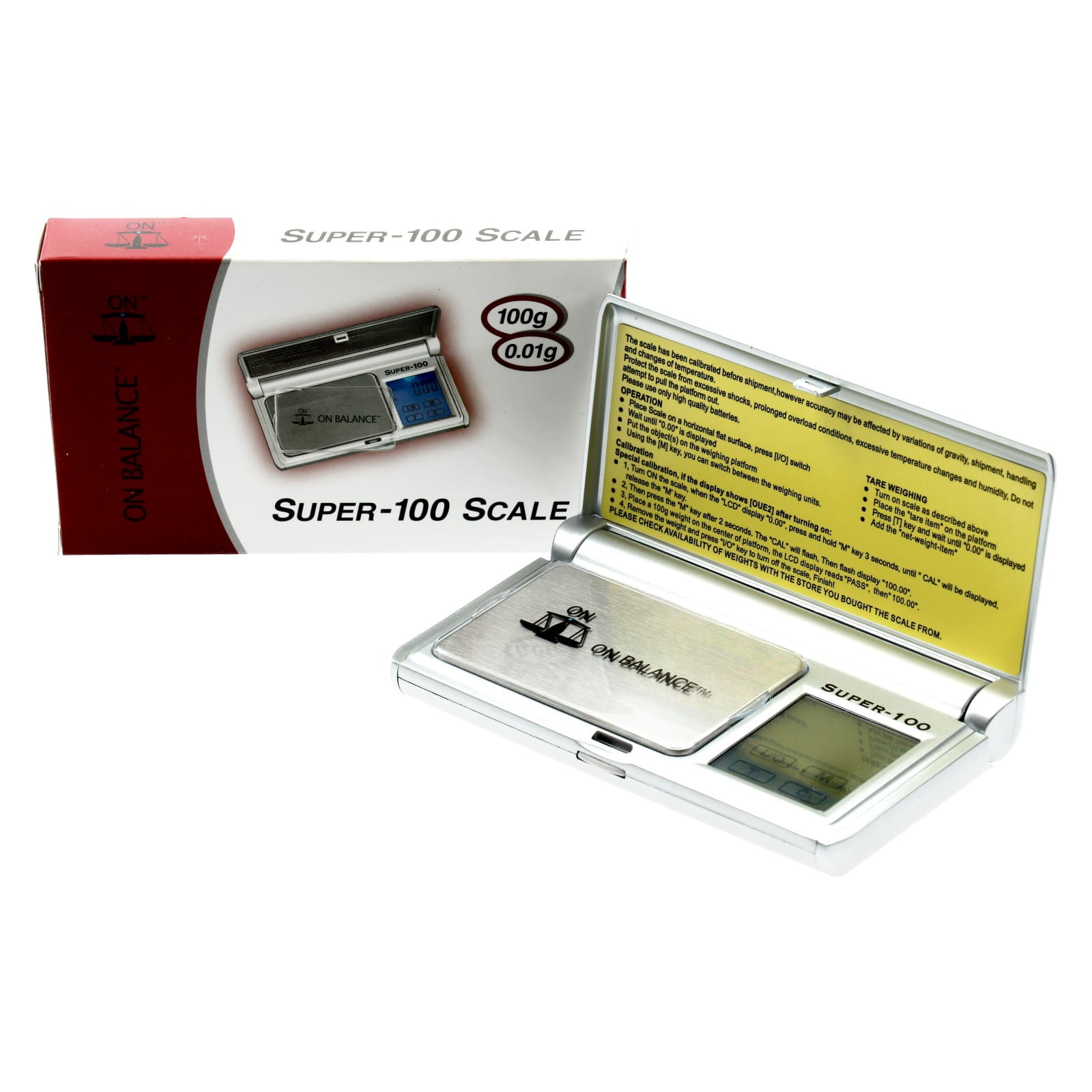 Zdjęcie przedstawia produkt Waga elektroniczna DS-100 100g.