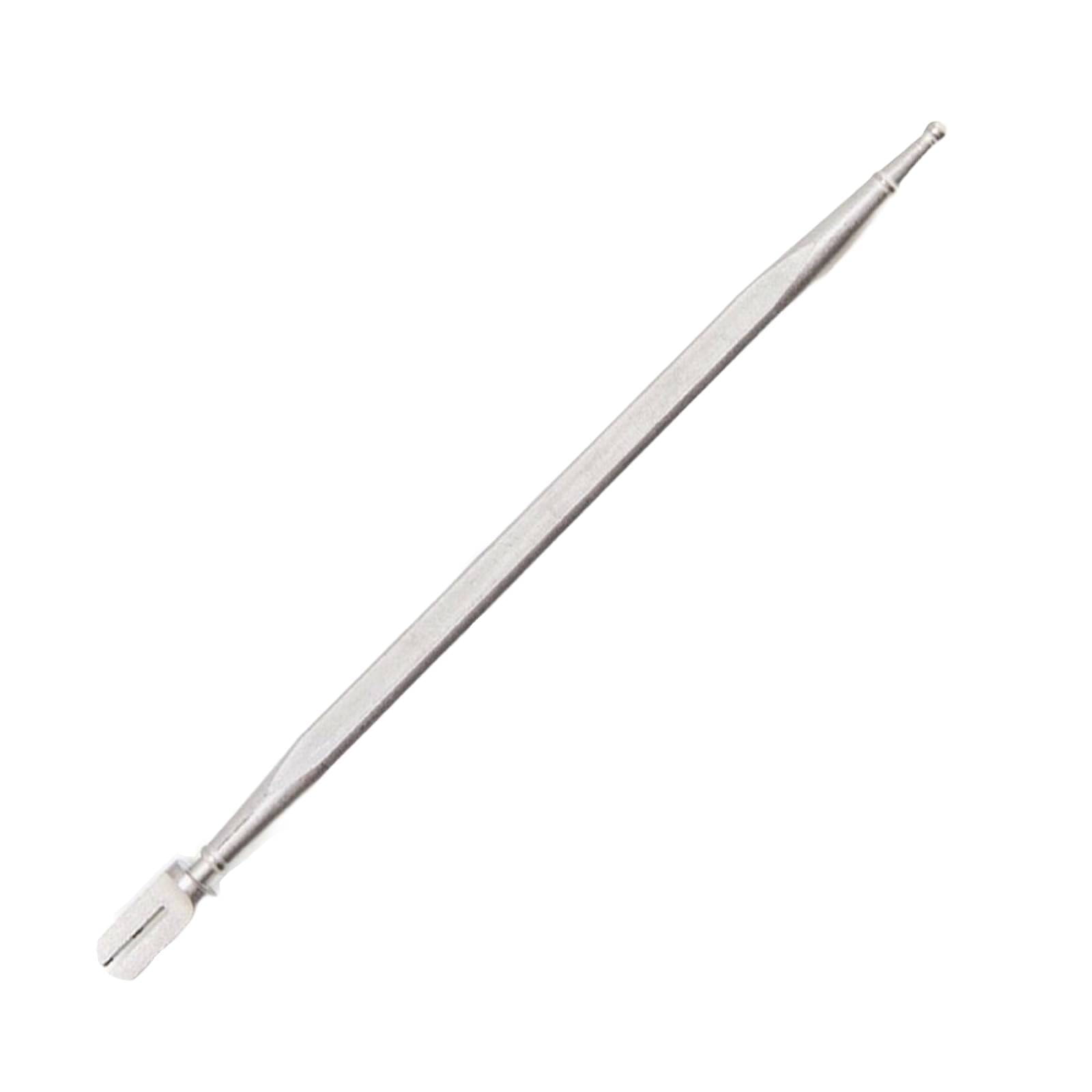 Zdjęcie przedstawia produkt Dabber Prosty Metalowy Tytanowy do olejku 12,5 cm.