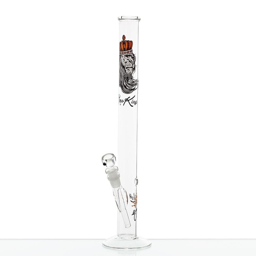 Zdjęcie przedstawia Bongo SMOKING KING LION 46 cm 18,8 mm.