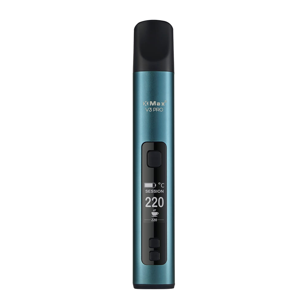 Zdjęcie przedstawia produkt X-Max V3 Pro - Waporyzator przenośny do suszu - Niebieski.