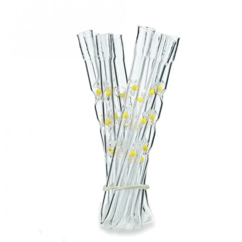 Zdjęcie przedstawia Lufka szklana S4 Yellow Strait 10,5cm 10szt.