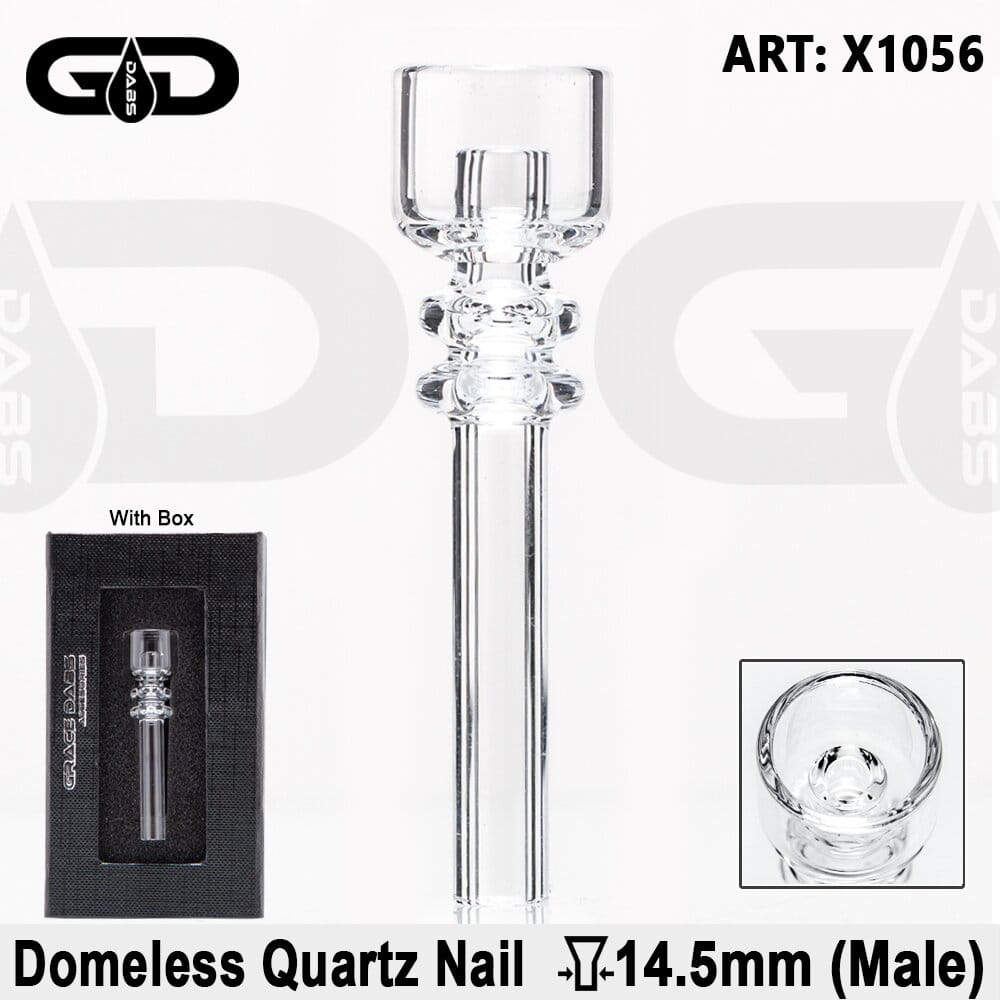 Zdjęcie przedstawia produkt Kwarcowy gwóźdź do olejku GRACE GLASS 14,5mm.