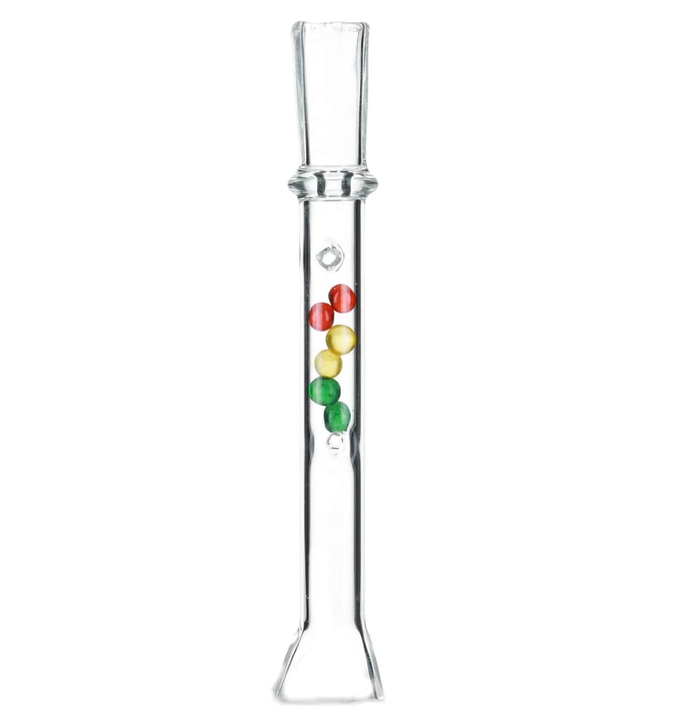 Zdjęcie przedstawia Lufka szklana RASTA BALLS HANDICRAFT 11 cm.