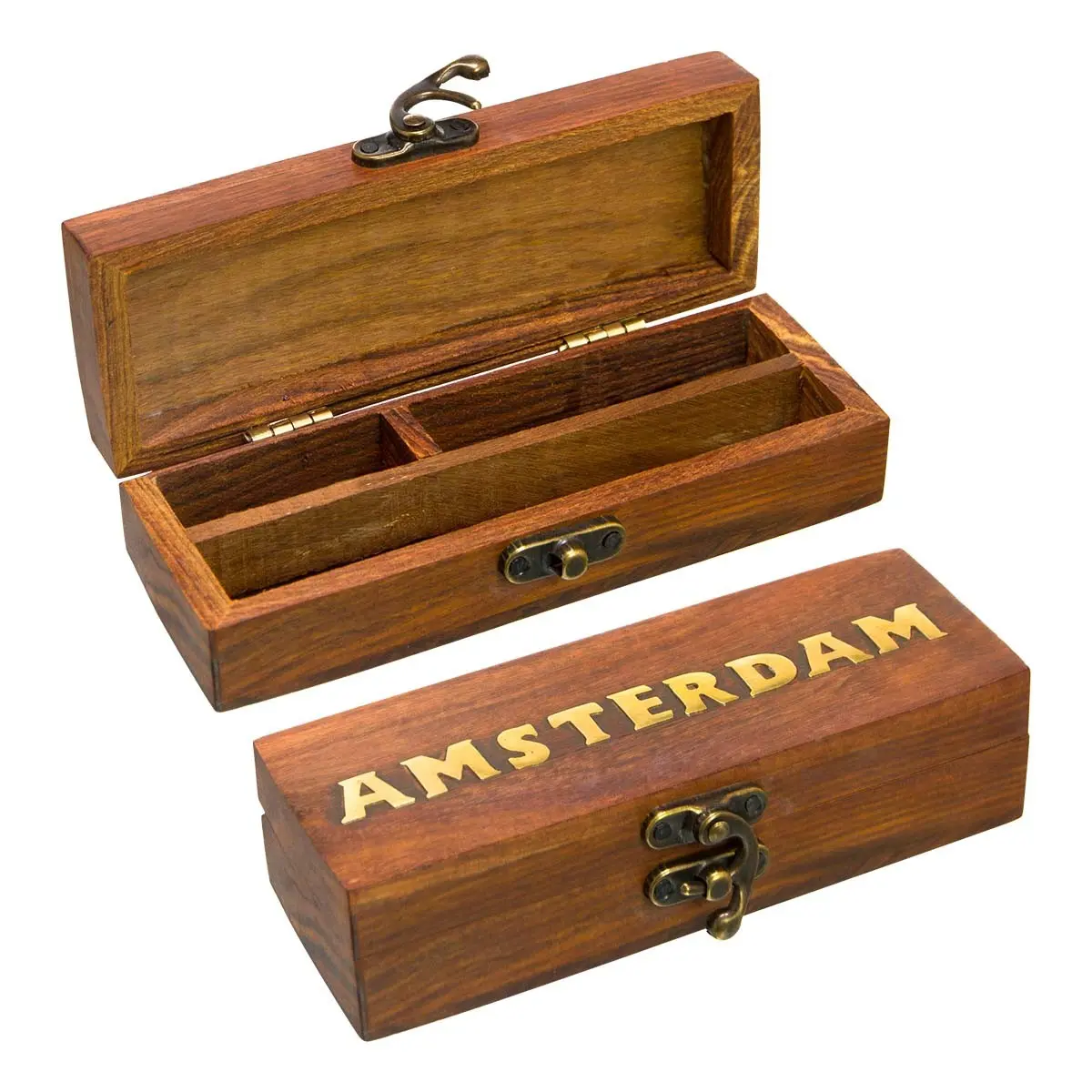 Zdjęcie przedstawia produkt Pojemnik drewniany Amsterdam 17 cm x 6 cm.