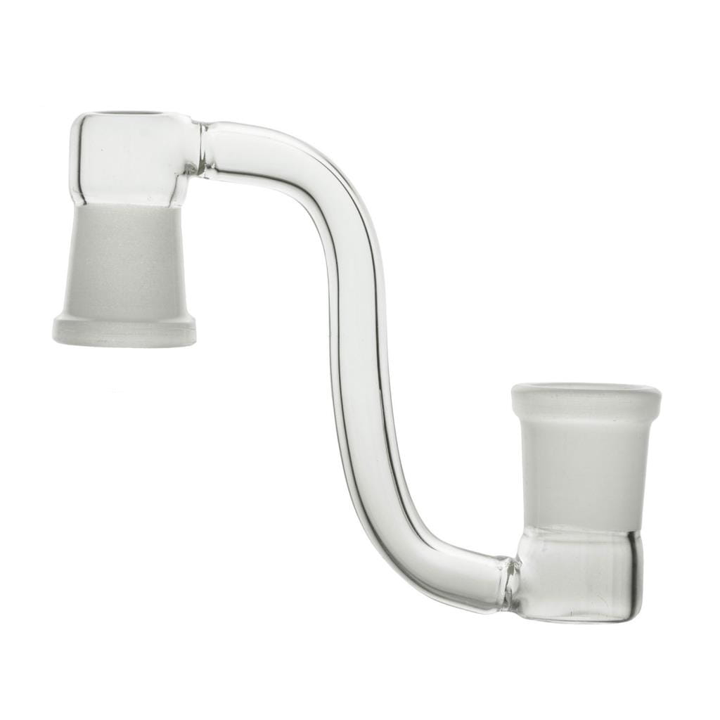 Zdjęcie przedstawia Adapter wygięty CHONGZ 19mm-19mm damsko-damski.