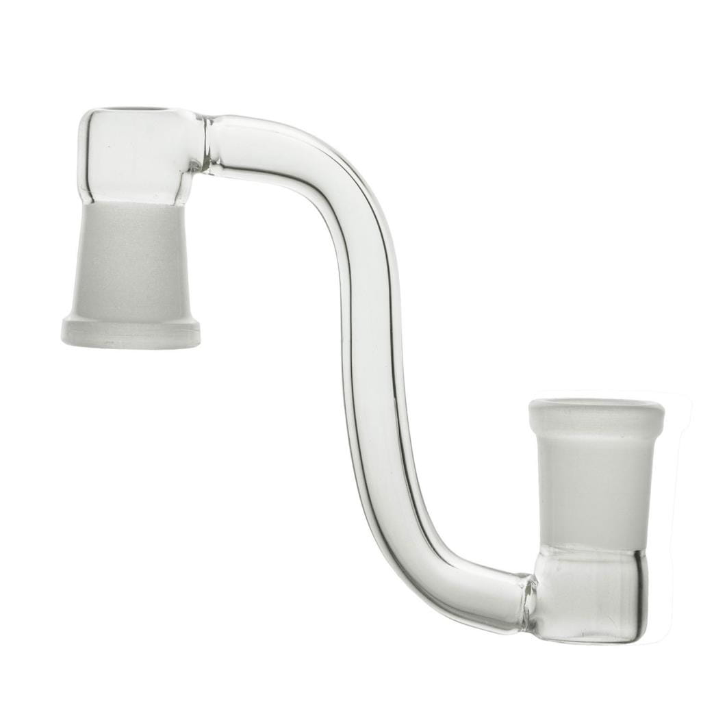 Zdjęcie przedstawia Adapter wygięty CHONGZ 14mm-14mm damsko-damski.