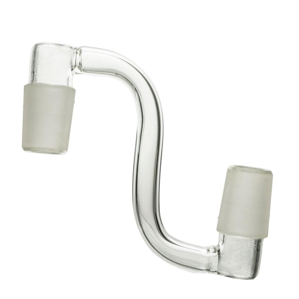 Zdjęcie przedstawia Adapter wygięty CHONGZ 19mm-19mm męsko-męski.