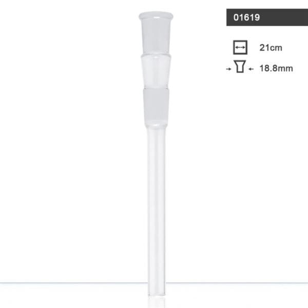 Zdjęcie przedstawia Rurka do bonga 18,8 mm 21 cm.