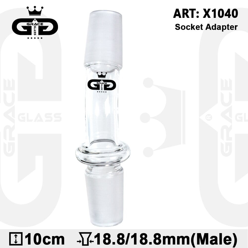 Zdjęcie przedstawia Adapter GG Glass 18,8 mm/ 18,8 mm.