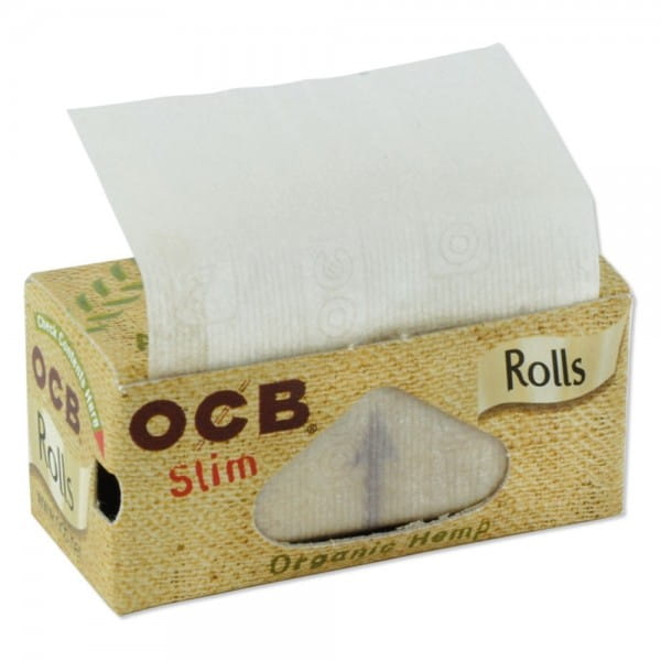 Zdjęcie przedstawia produkt Bibułka OCB Organic Hemp Rolls 4m x 44mm.