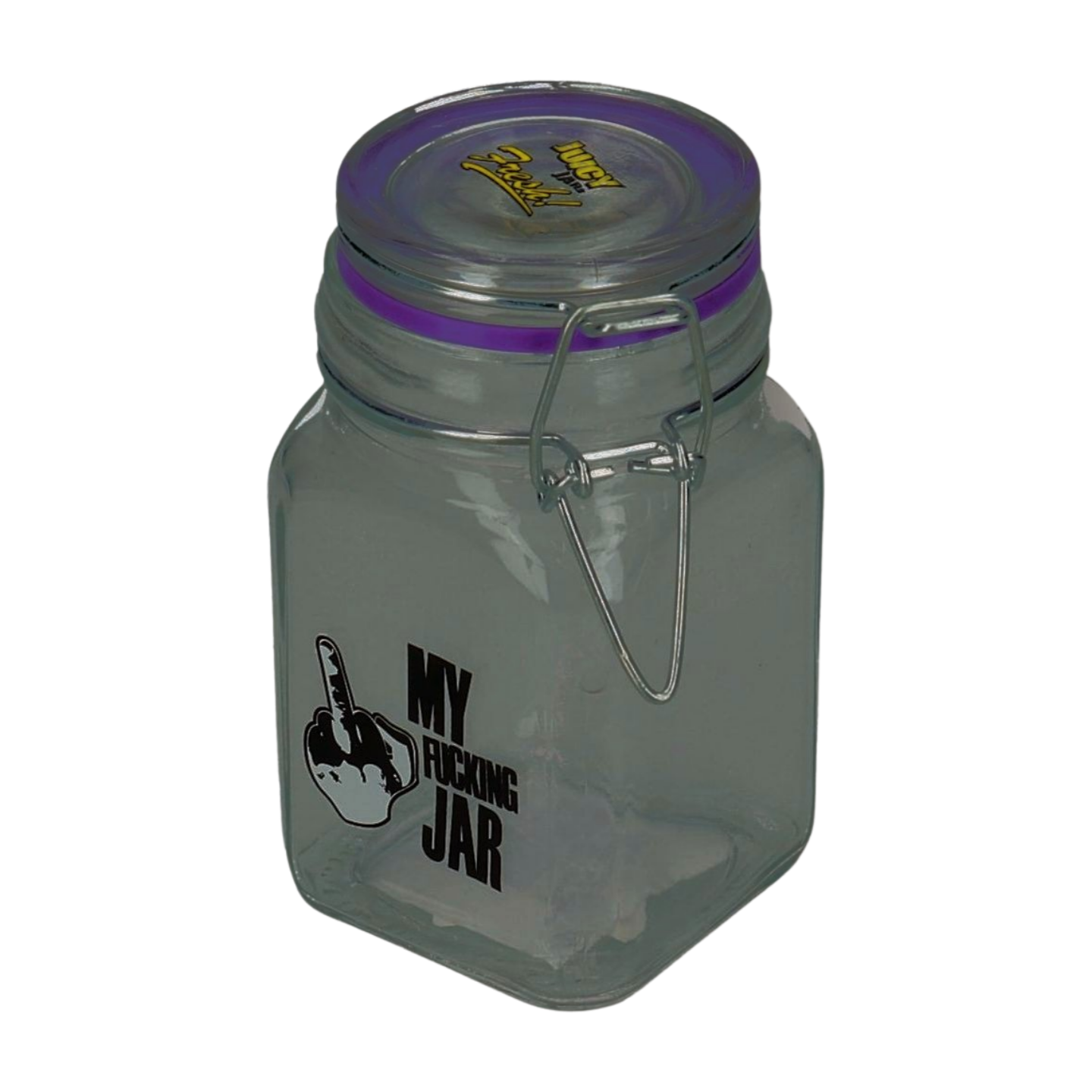 Zdjęcie przedstawia produkt Słoik Juicy Jays do ziół tytoniu 280ml F'CKING JAR.