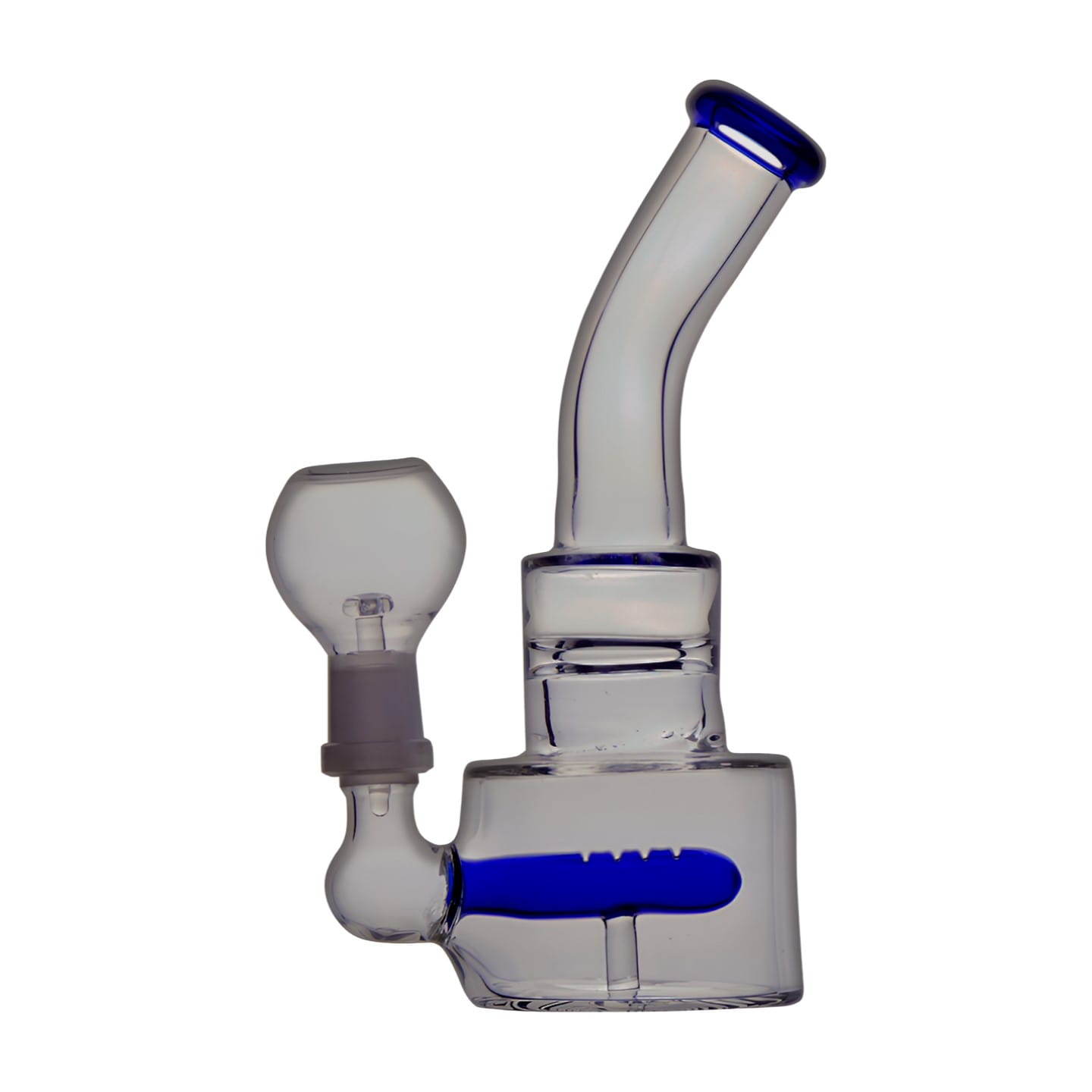 Zdjęcie przedstawia Bongo szklane DAB/WAX/OIL z perkolatorem 16 cm.