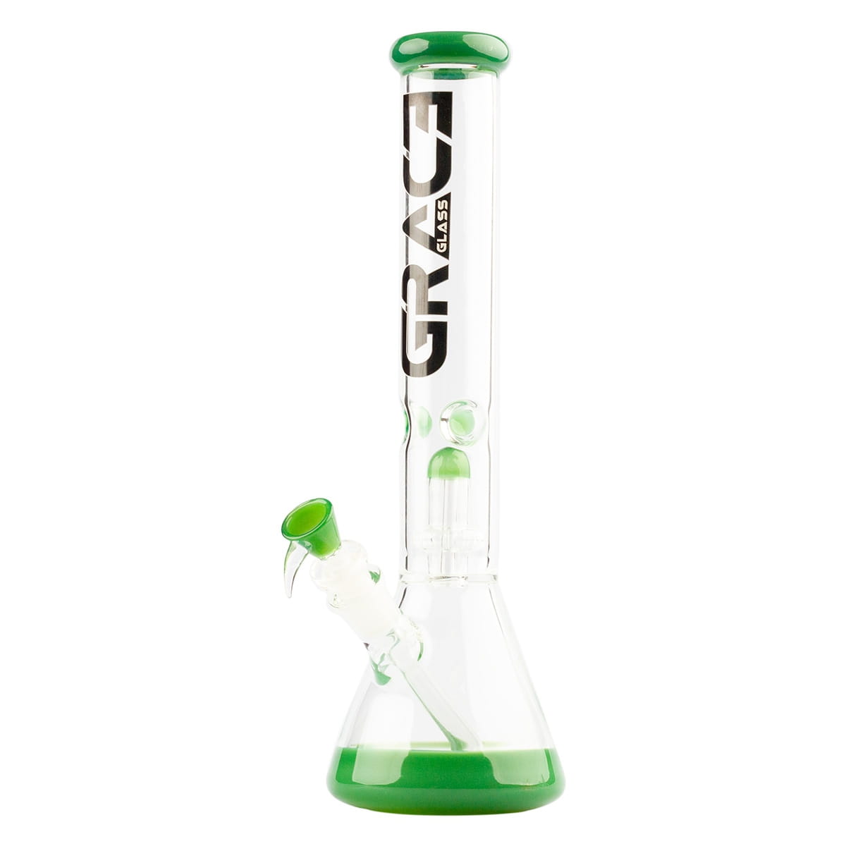 Zdjęcie przedstawia Bongo Szklane Grace Glass Limited Edition Beaker Green 41 cm.