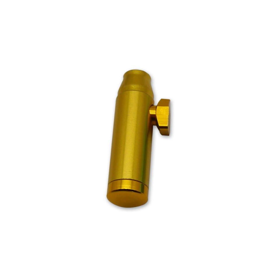 Zdjęcie przedstawia produkt Aluminiowy Sniffer / Doser - Złoty 52 mm.