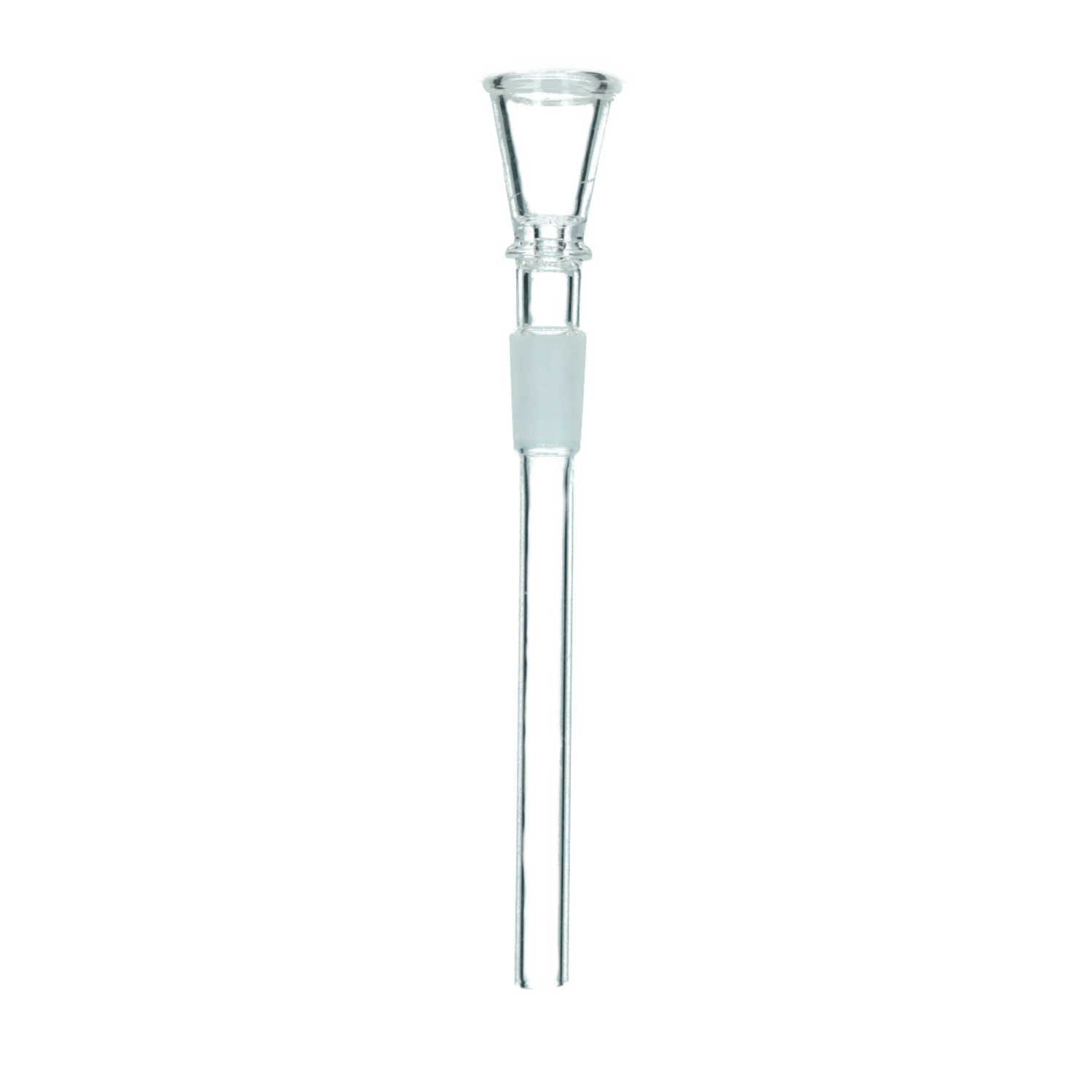 Zdjęcie przedstawia produkt Szklana Rurka z Wbudowanym Cybuchem 14,5 mm / 17 cm.