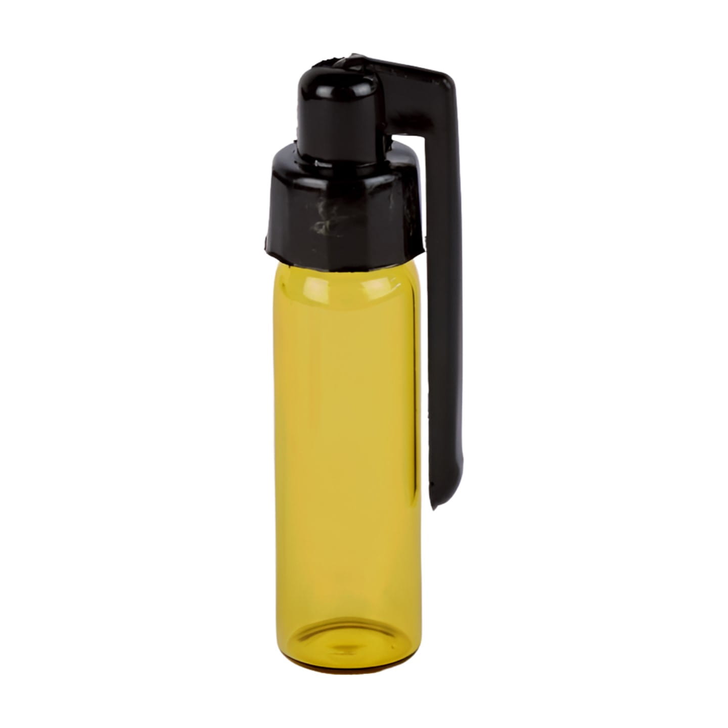 Zdjęcie przedstawia produkt Mini pojemnik szklany z plastikową łyżeczką 6,5cm.