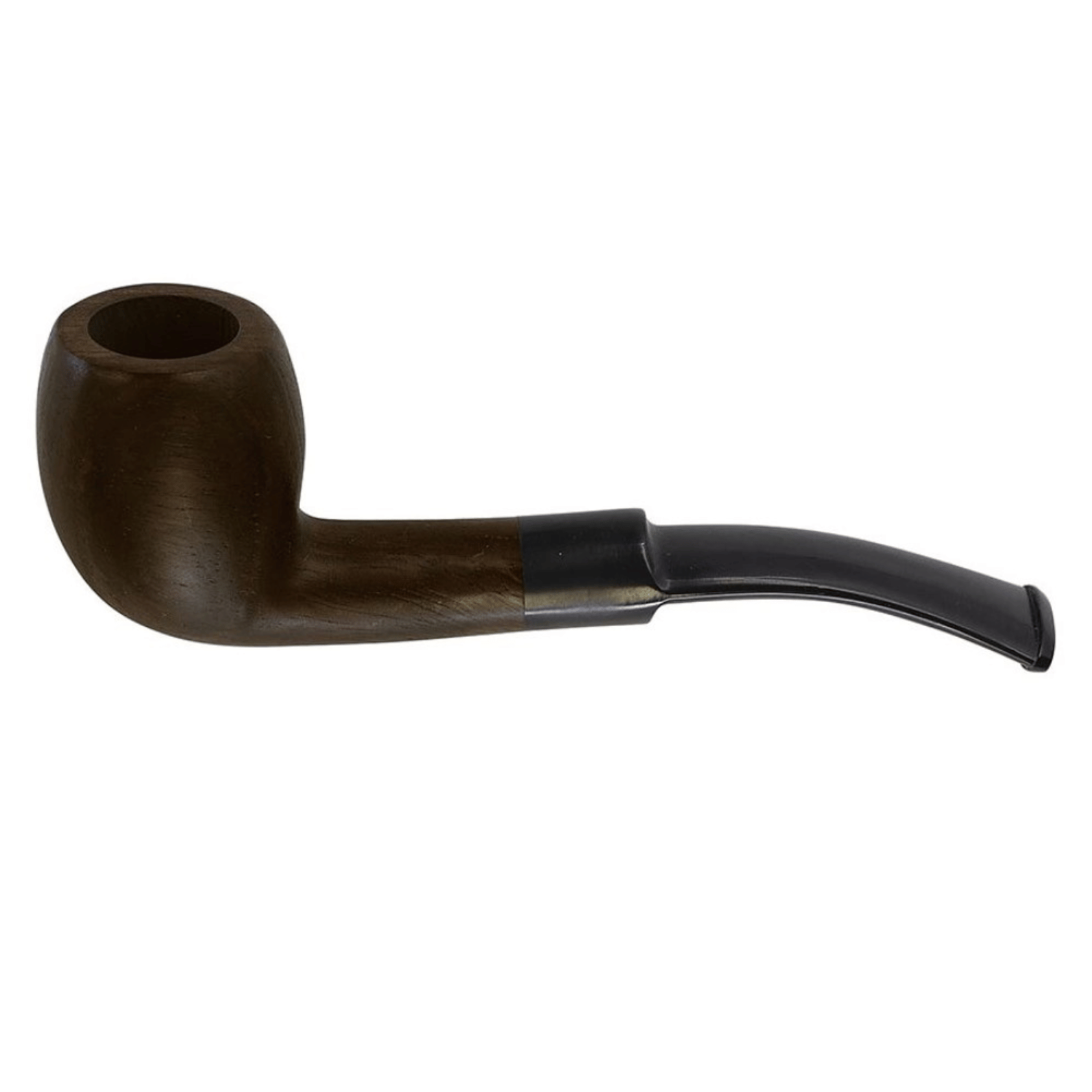 Zdjęcie przedstawia Fajka drewniano-akrylowa Dziadek 14 cm.