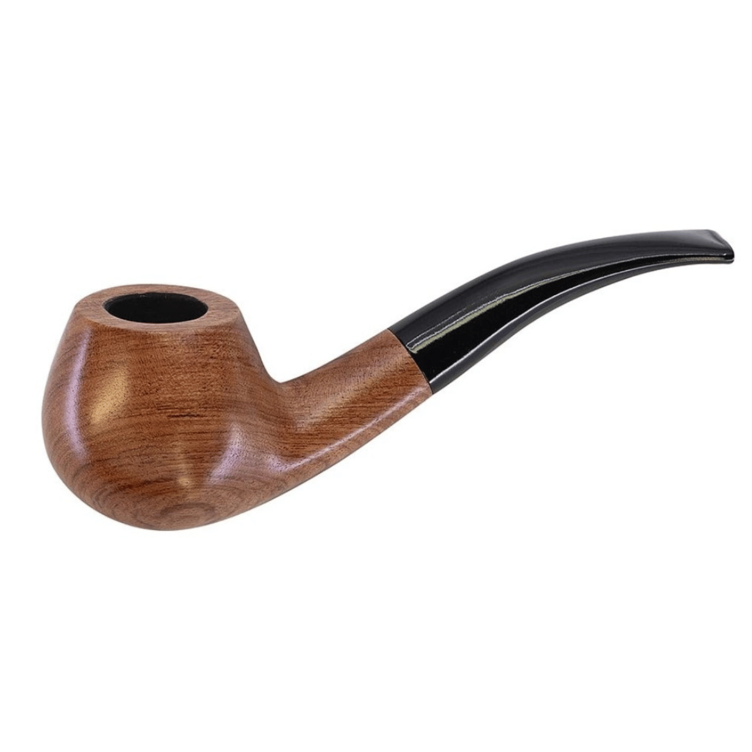 Zdjęcie przedstawia Fajka drewniano-akrylowa Braun 15 cm.