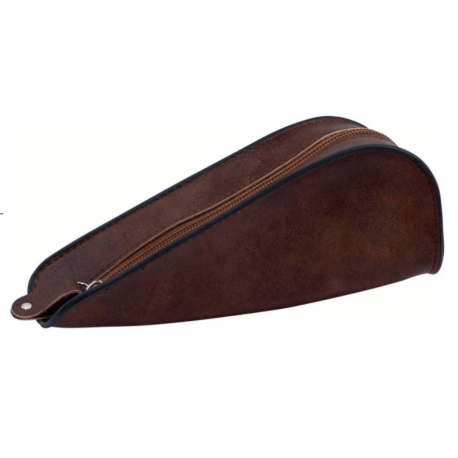 Zdjęcie przedstawia produkt Zestaw 2 skórzanych etui na fajkę i tytoń 19x8x6 cm.