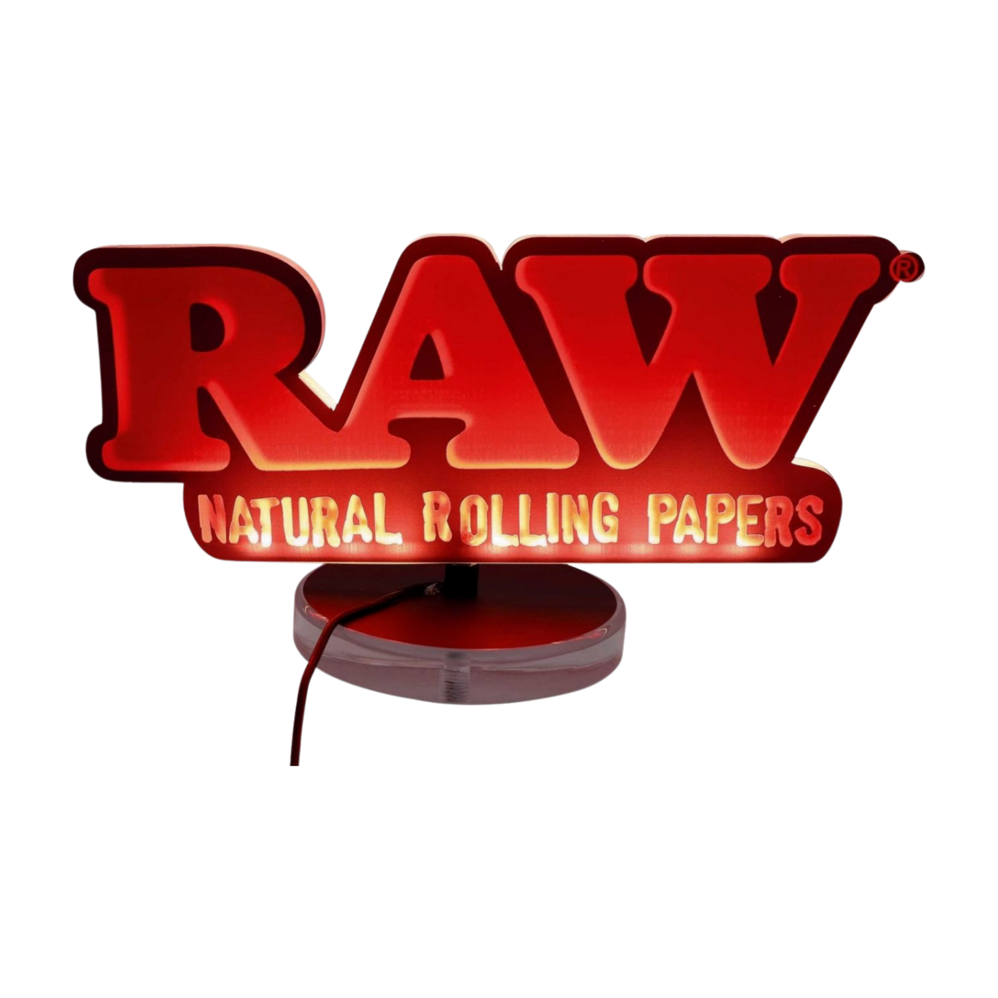Zdjęcie przedstawia produkt Podświetlany znak RAW USB.