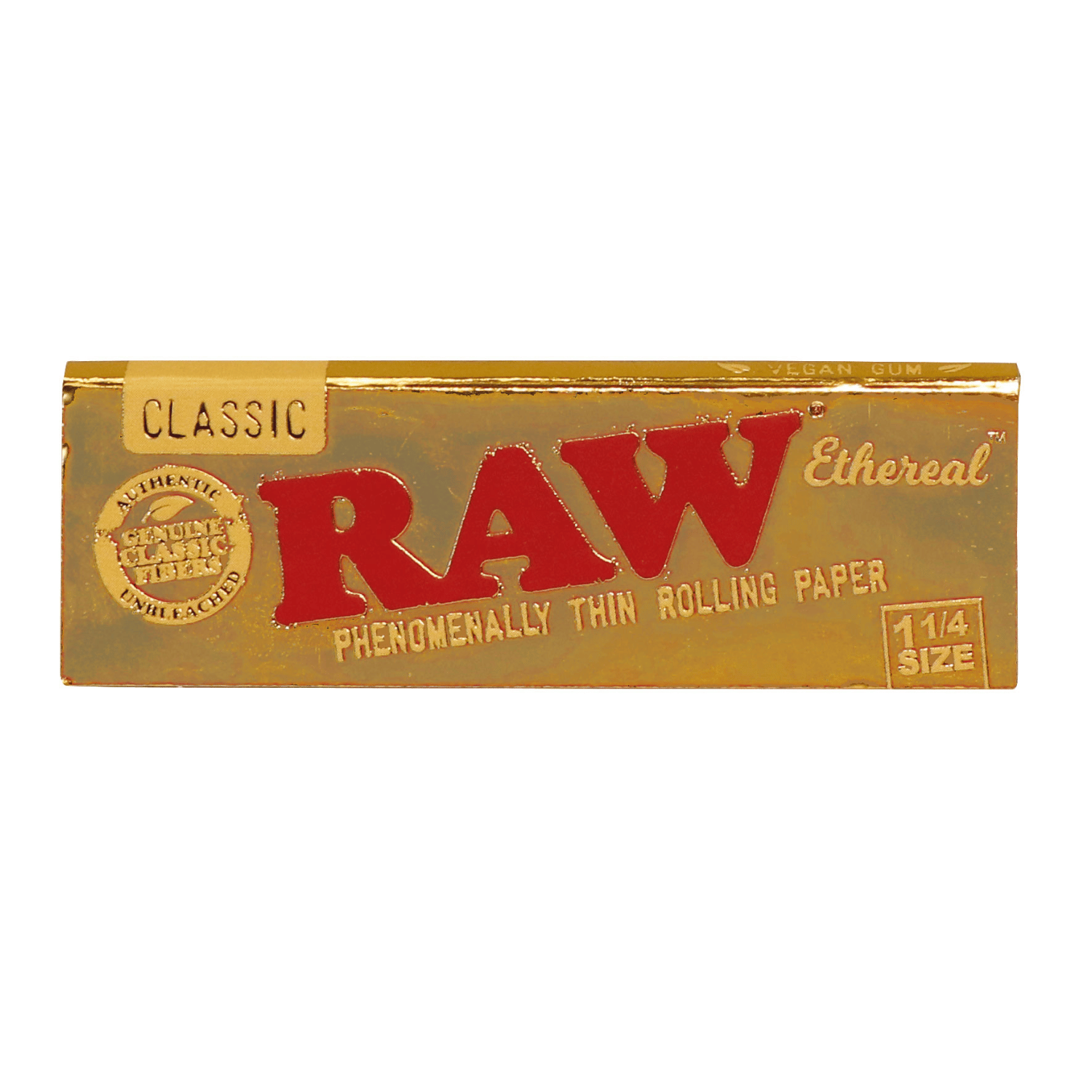 Na zdjęciu widoczne są Bibułki RAW Ethereal 1 1/4 50 szt..