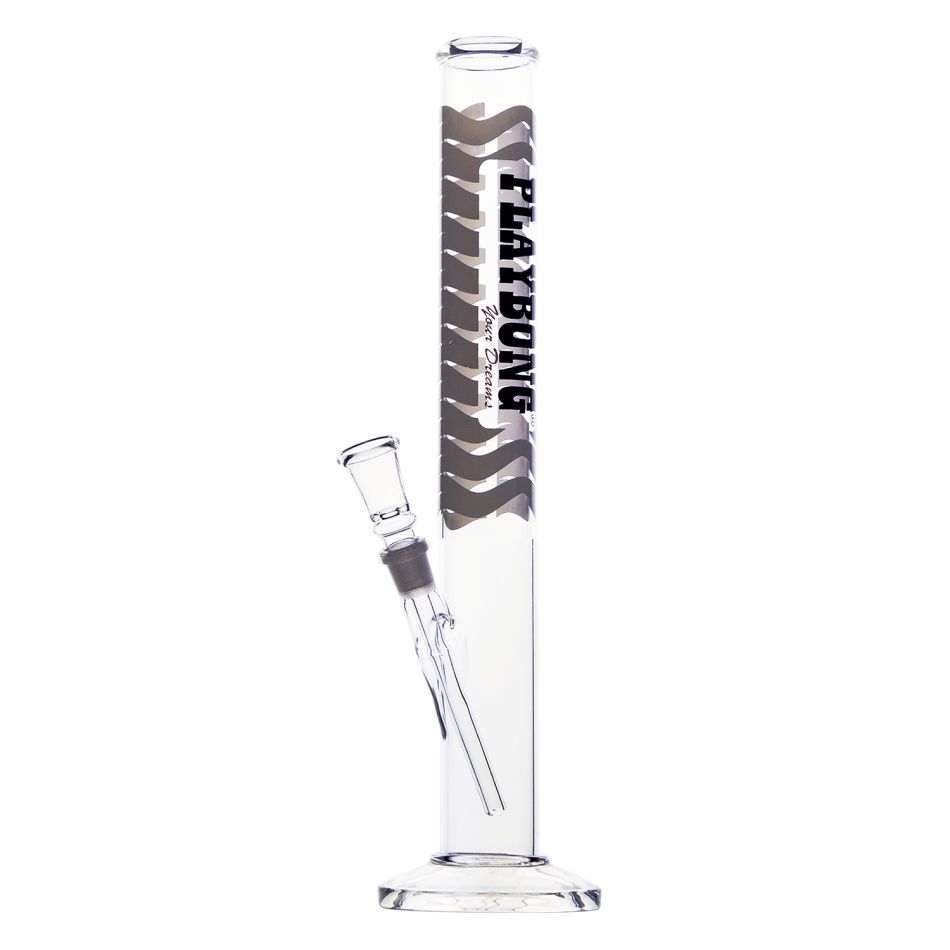 Zdjęcie przedstawia Bongo szklane Playbong 36 cm 14,5 mm.