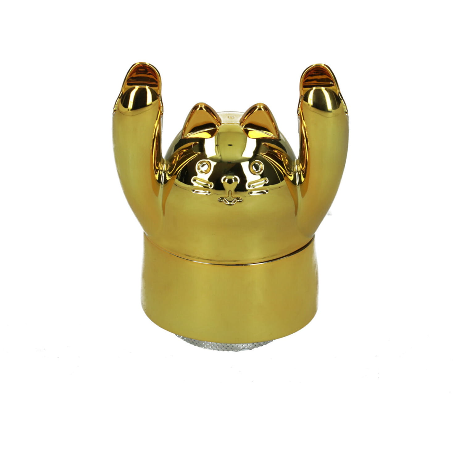 Zdjęcie przedstawia Młynek metalowo-akrylowy Kitty 4 części 77 mm.