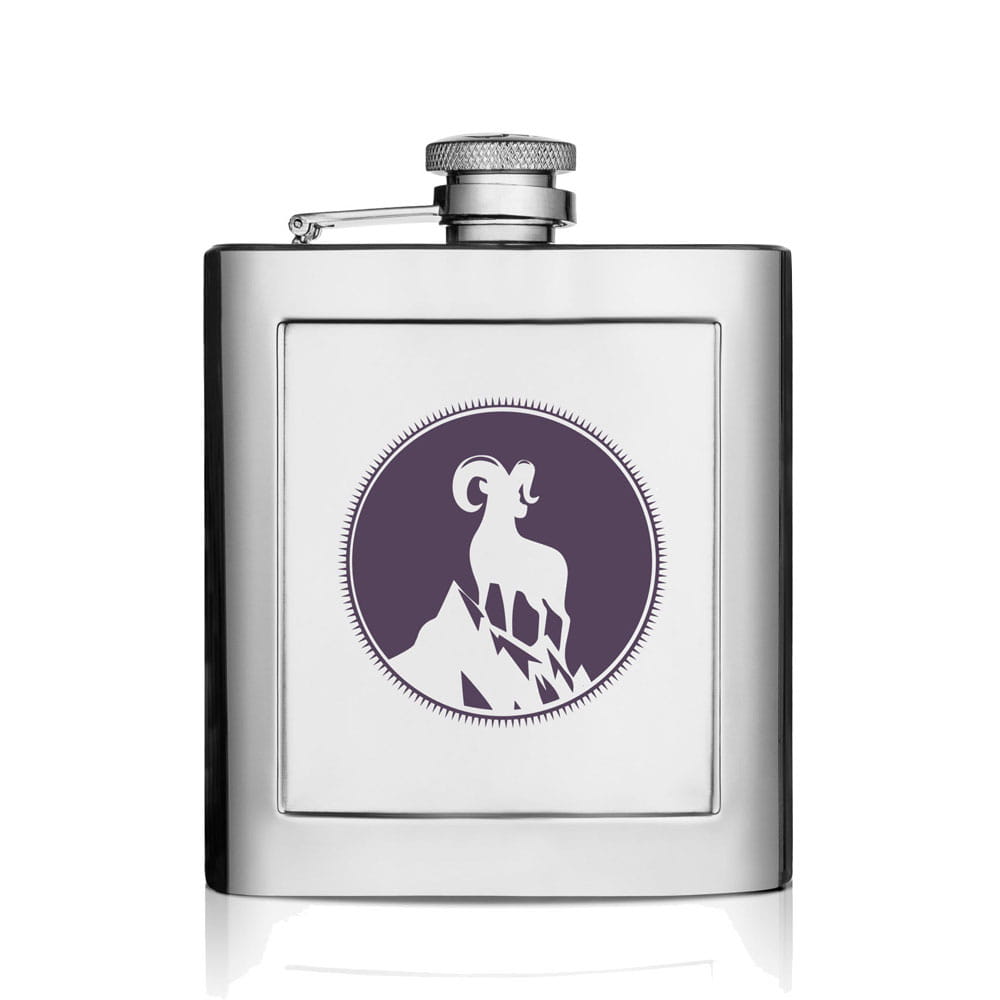 Zdjęcie przedstawia produkt Piersiówka Dan Barmore KOZICA 240 ml.